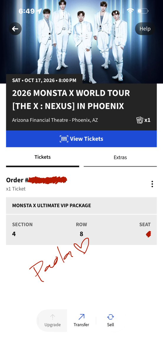 p0808z's tweet photo. WTS MONSTAX VIP PHOENIX TICKET

$600 obo 

comes w group photo, soundcheck, and hi-bye 

#monstax #wtsmonstax https://t.co/coHDHF4E0s