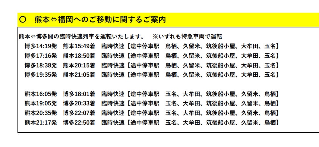 200DC1134's tweet photo. えぇぇまじ！？
特急車両を使用した博多～熊本間の臨時快速が運転！？
https://t.co/oD5REXrKrI https://t.co/brcn92yaZ4