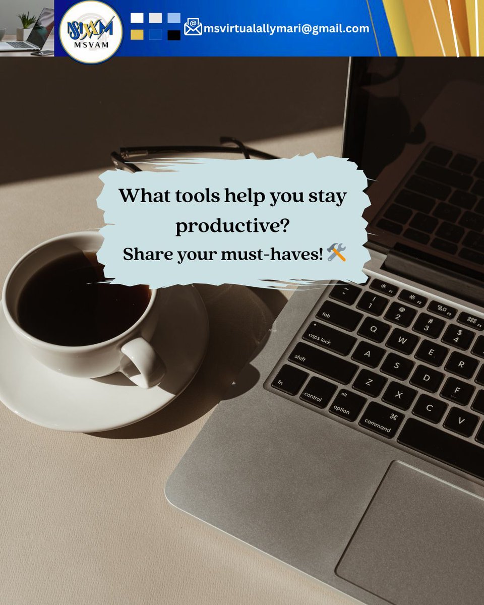 Basco_Marilyn13's tweet photo. What's one business tool you can't live without? 💻

Share your favorite for task management, scheduling, communication, or automation—we might discover a new favorite! 👇

#BusinessTools #EntrepreneurLife #ProductivityHacks #WorkSmarter https://t.co/zxqP1wunGO