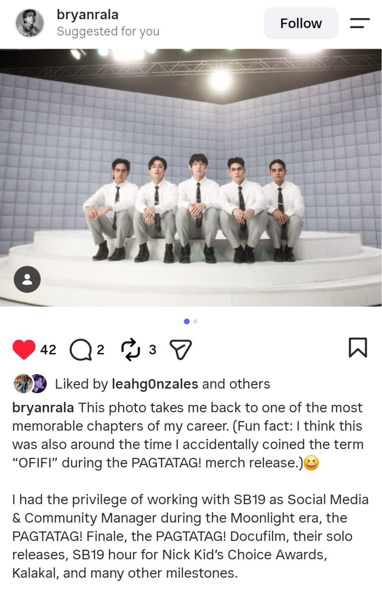 aimaniohsa's tweet photo. The one who started the Ofifi moniker haha!
@SB19Official #SB19 #OFIFI https://t.co/N2cMLLsFFl