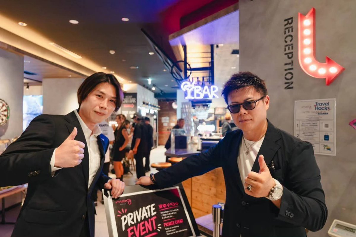 GLADIATOR_KICK's tweet photo. 2026 7.20
BODYMAKERpresents
『GLADIATOR KICK 001』

AfterParty🍸
in moxy osaka honmachi♡

#gladiatorkick
#bodymaker 
#the1tv https://t.co/3upBfzkGZy