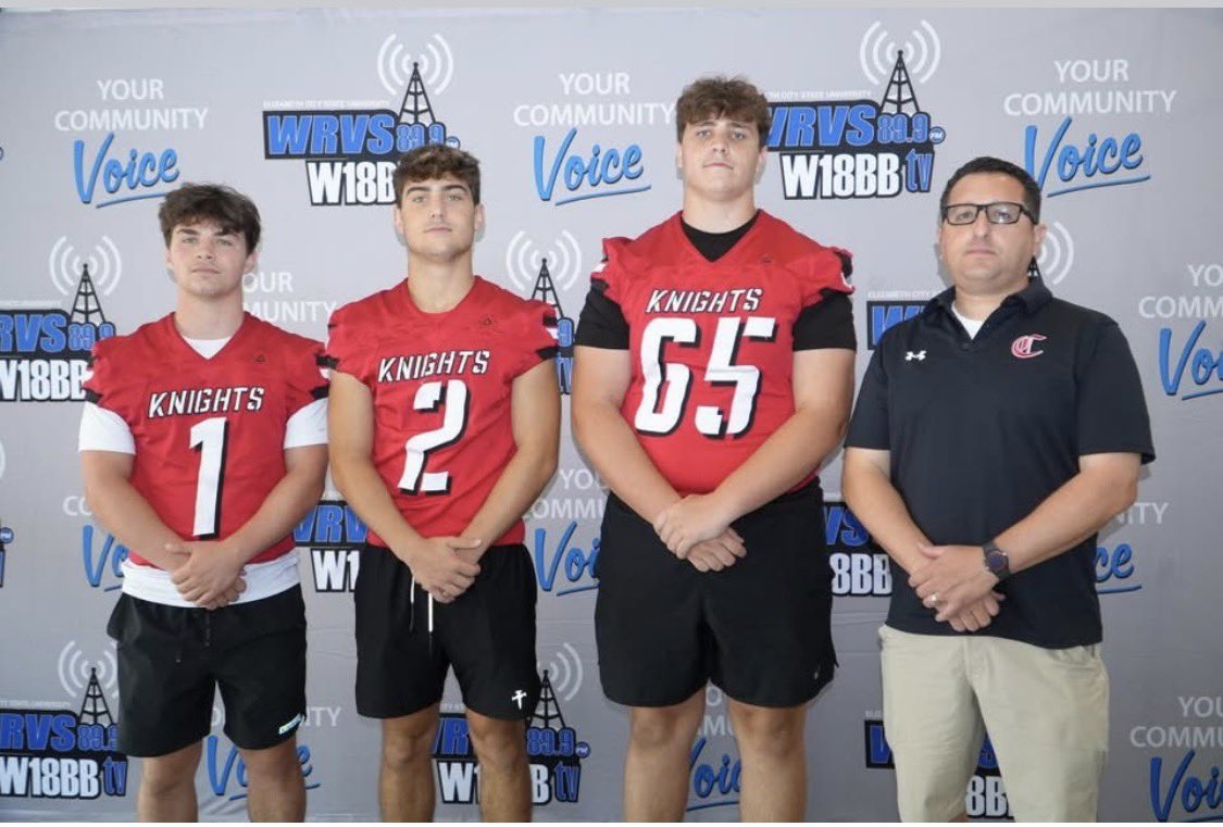 DylanSarafis65's tweet photo. I had a great opportunity to represent Currituck County High School at the 2026 NENC High School Football Media Day!
https://t.co/00I3mFl5Jg
@HunterJolly1 
@CullenLCasey 
@CoachChris_Russ 
@coachtcslu 
@CoachRyanPugh 
@CoachHornor 
@MatthewIsom70 
@Coach_Filkovski https://t.co/fr68XyInzn