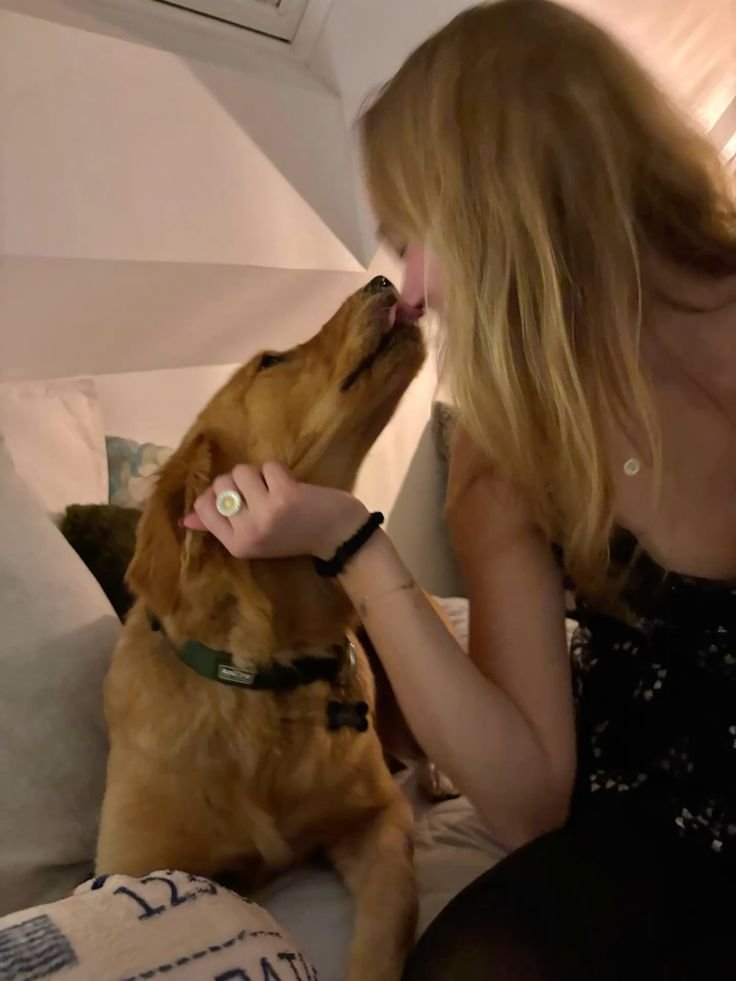 luka_gideon's tweet photo. Tried to pull away… knot said ‘nope’ 😈 Tied and proud. I'm your  kn🤪t goddess and he's my favourite hound 🐾 #dogsofx https://t.co/RxbJG97dWz