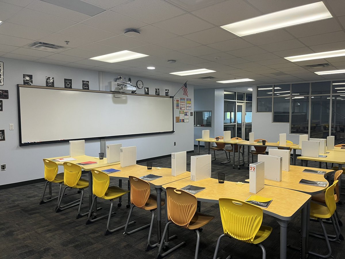MrCamTeach's tweet photo. Weโre super excited and ready to welcome our @McNair_fcs Astros tomorrow for Sneak A Peek! And we have some room
surprises! ๐คญ Oh- and weโre fully staffed! ๐ฅณ ๐โบ๏ธ@GO_Fulton has been working overtime! Super excited to start this school year! @FultonCoSchools @alexbatesedu https://t.co/RYYoK6KAU2
