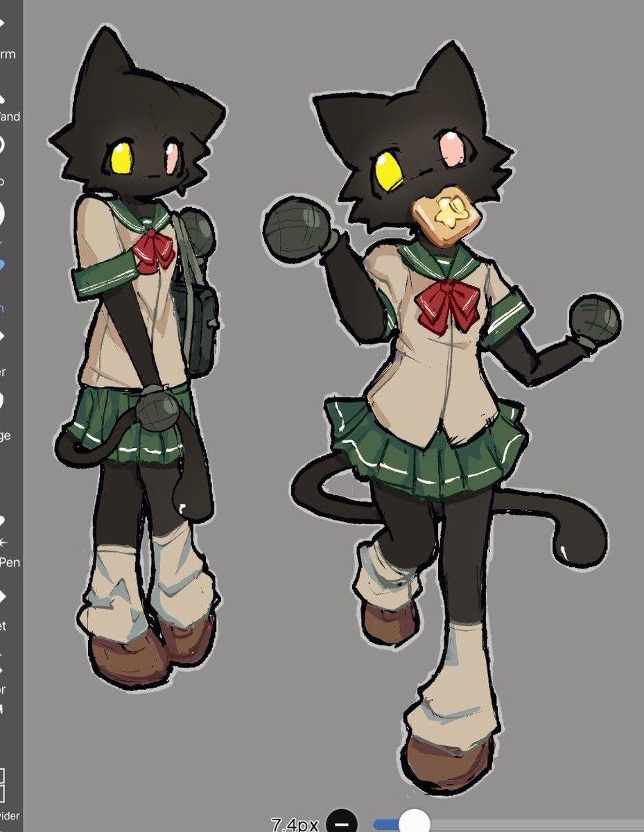 Nokokoco's tweet photo. Moe Pluey #deltarune https://t.co/jqZwFoNyXn