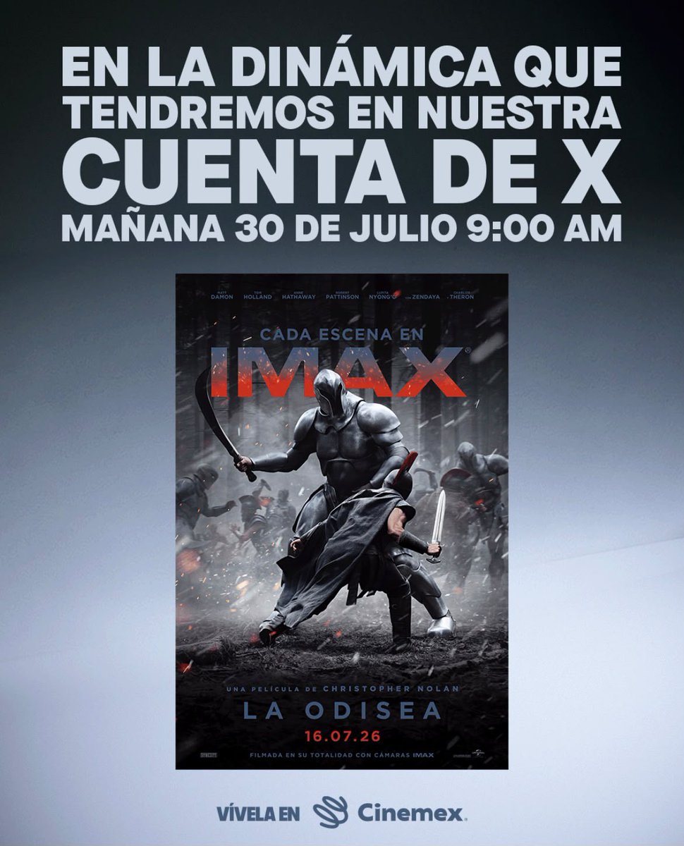 Cinemex tweet media