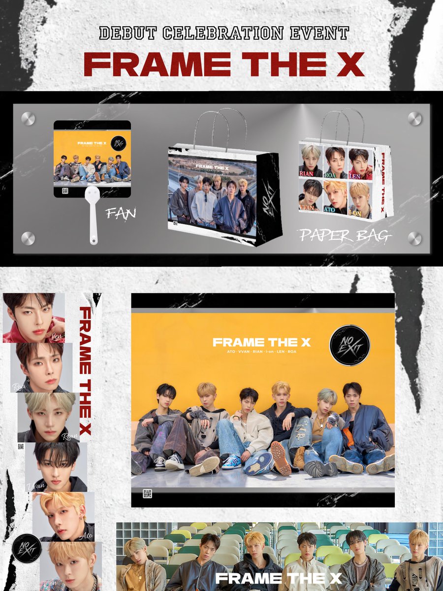 bmagijp's tweet photo. FRAME THE X💚🩵💛🧡❤️💜
Debut Celebration Event🎉
宜しくお願いします🍀

📍大阪鶴橋DREAM FACTORY
🗓️8月1日から8月11日まで

FRAME THE X (프레임 더 엑스) - NO EXIT (노 엑싯) 1st Single
https://t.co/c1PIrSKSCW

#FRAMETHEX #프레임더엑스 #NO_EXIT #노엑싯 #kpop
@FRAMETHE_X @FRAMETHE_X_JP https://t.co/hjQSBTnJLG