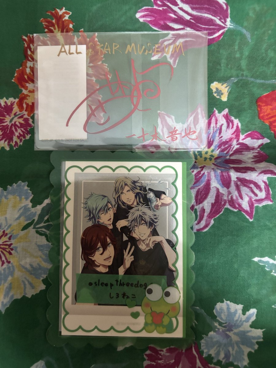 sleepthreedogs's tweet photo. 【交換】うたプリ 15th ワンダーランド WL ステッドラー 購入特典 クリアカード

【譲】音也
【求】嶺二　or 蘭丸
郵送交換、または8/7 グラショ大阪
ピンポイントで難しいとは思いますが、宜しくお願い致します。 https://t.co/uGA1XVNR3t
