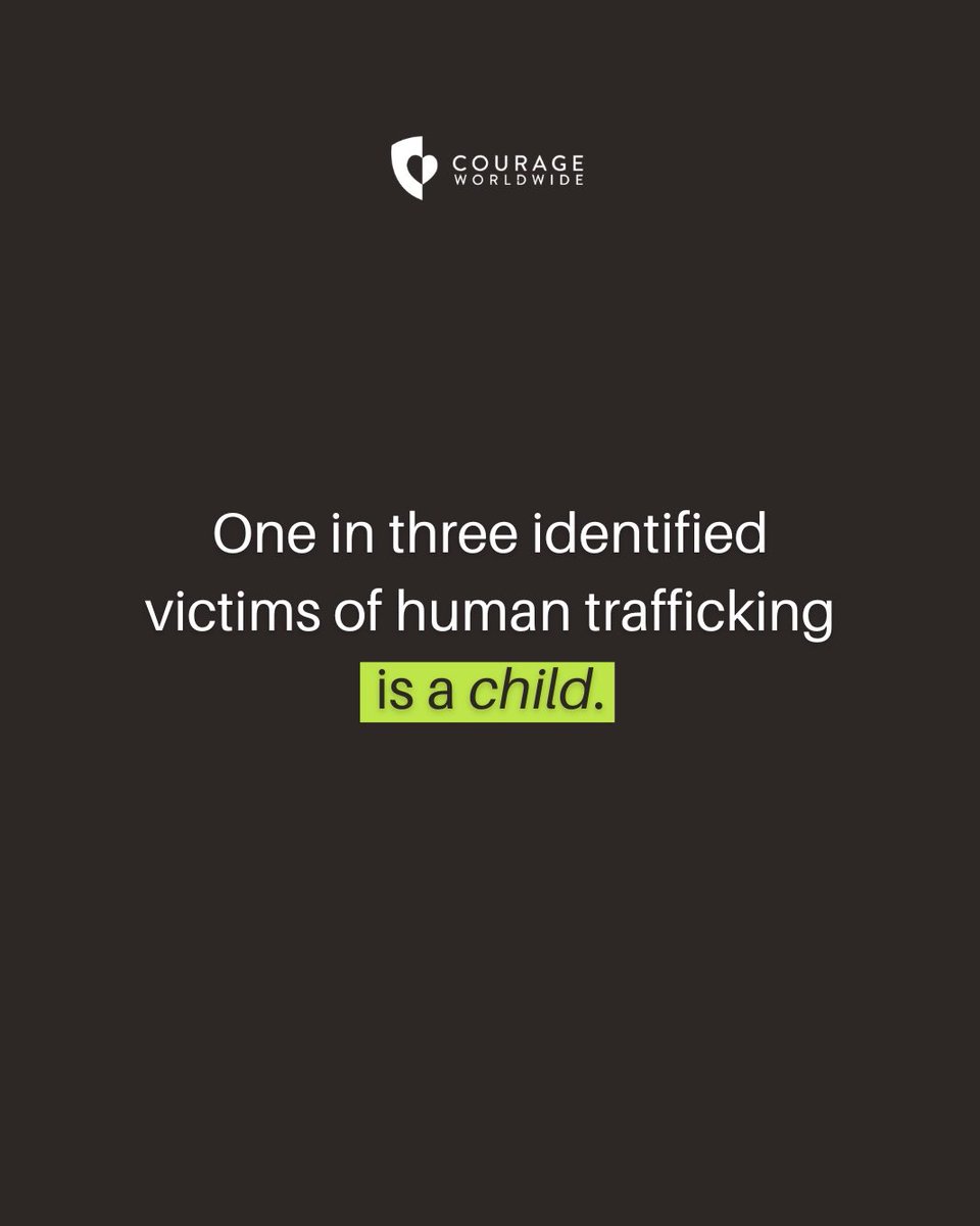 CourageWorld's tweet photo. Tomorrow is World Day Against Trafficking in Persons.

Join us tomorrow as we share why this day matters - and how we can bring hope and healing to those who need it most.

Source: International Labour Organization (ILO) and Walk Free. Global Estimates of Modern Slavery (2022). https://t.co/UsaWjVIcL9