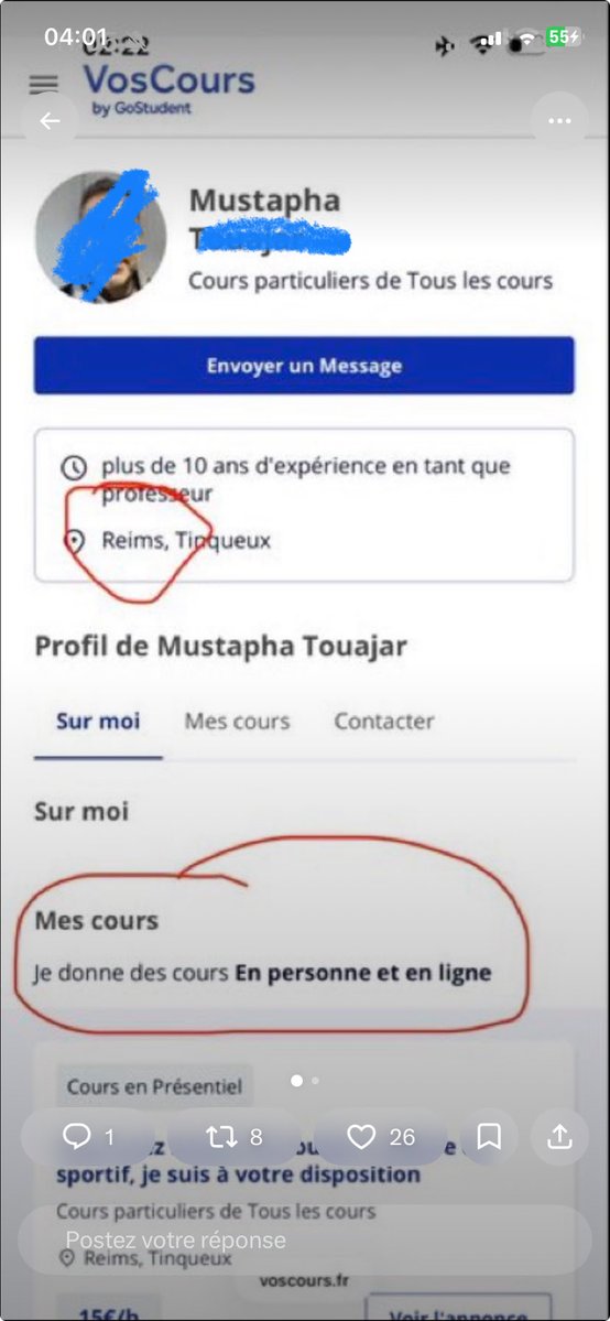 Gabvrev's tweet photo. @Franklinlaturtl @sswb23 @ledimi_fcb Et tu vois sa les cours on comme par hasard etait supprimer tu ne peux plus le trouver sur le cite https://t.co/pfzQkjoOH3