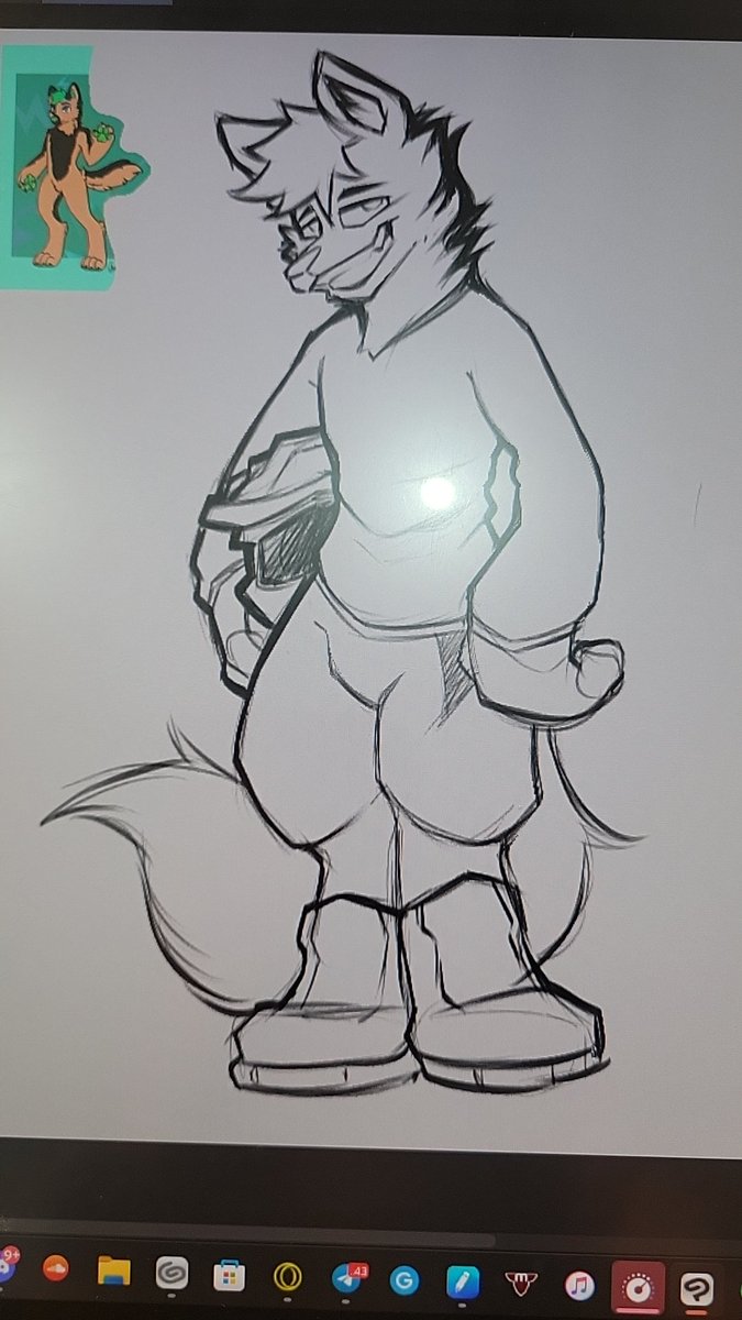 KUPO_furryart's tweet photo. Wip y tal miau https://t.co/w9tqZljwwo