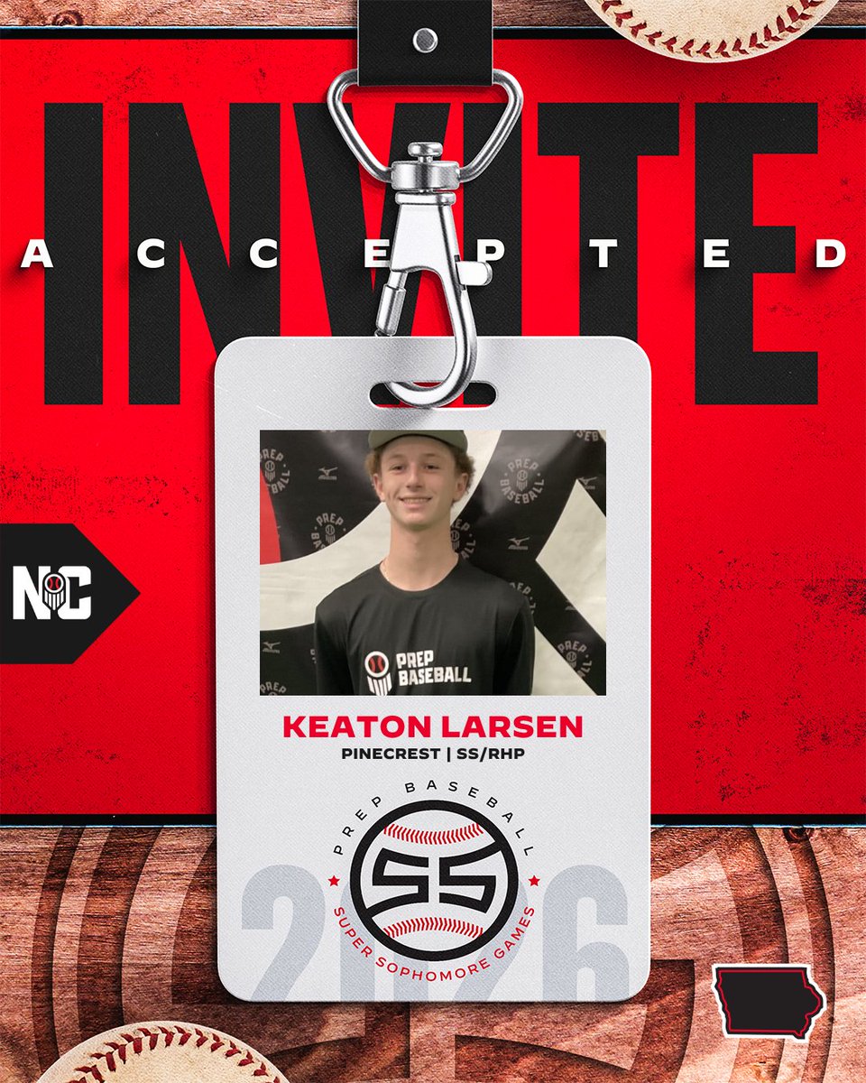 PrepBaseballNC's tweet photo. ✅ Invite Accepted: Super Sophomore Games

@dodd_karsen @Keatonlarsen12 @OwenDuncan7 

With Future Games wrapped up, we can start looking towards our impressive 2029 class. These NC guys will be attending the East Coast SSG this weekend in South Carolina 😎 https://t.co/frA7SU1yQQ