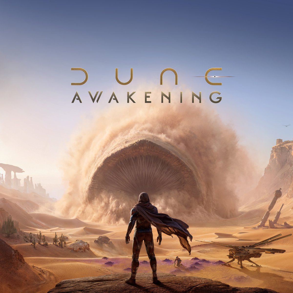 spikechunsoft's tweet photo. PS5版『Dune: Awakening』
日本国内向けに今秋発売📢

2025年6月発売のSteam版は
約2週間で全世界累計販売数100万本突破💥

「DUNE/デューン 砂の惑星」の世界観で、
広大な砂の惑星「アラキス」にて生き残りをかけた
オリジナルの物語を展開！

詳細：https://t.co/BQtpM2qmsa

#DuneAwakening https://t.co/sT3Xstqp5H