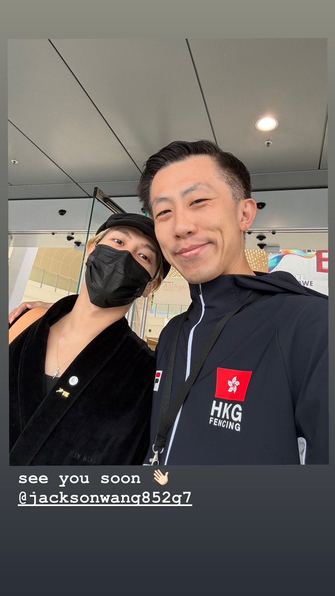 centraljwbr's tweet photo. 📸 lamhinchung via Instagram: 

Com Jackson Wang

#JacksonWang #王嘉尔 #잭슨 #TEAMWANG @JacksonWang852 https://t.co/PEiWalfE4M