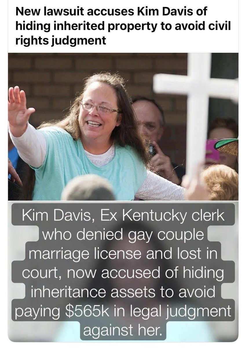 mike_bahamas's tweet photo. #kimdavis
I am sure she will declare that she's already been forgiven by The Lord. That's how these people operate. https://t.co/1t7JgbeUHz