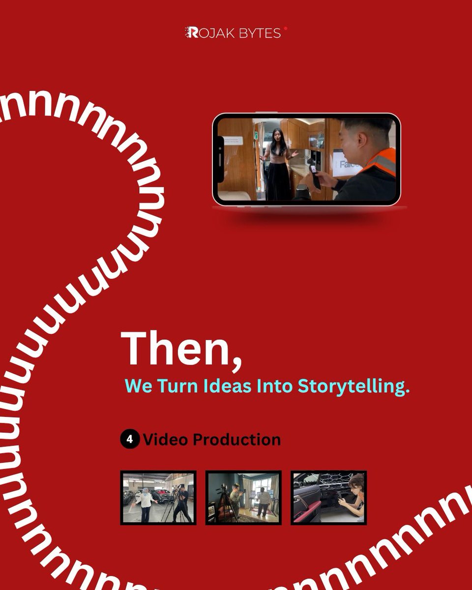 RojakBytes's tweet photo. You might know Rojak Bytes for our videos but video production is only part of what we do.

 We help brands find their direction and communicate better from start to finish.

Swipe through to discover what we can do for your brand. 🪩 https://t.co/uVI2Abn8GG