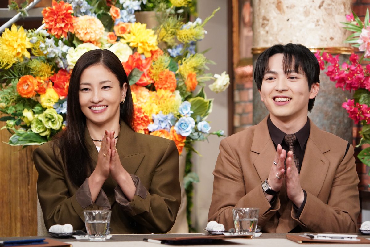 guru99_ntv's tweet photo. 📣ゴチ結果発表！波乱すぎる展開！！

初登場✨#黒木メイサ さん
&amp; #吉田仁人 さんの結果は？💛

#MILK メンバーに悲劇が！？

#ぐるナイ https://t.co/w1ioqq08aX