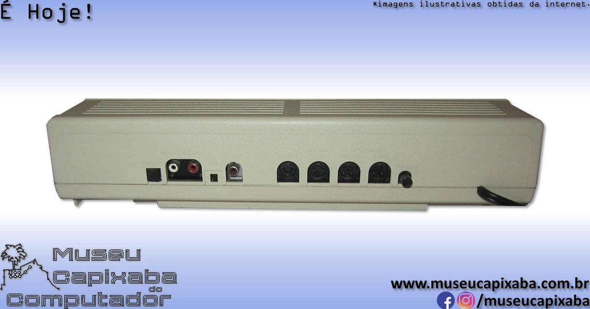 museucapixaba's tweet photo. É hoje! O computador Tandy Color Computer 3 faz 40 anos!

+em https://t.co/PHQmzHA9Ls

#MuseuCapixaba #mcc #éhoje #museu #tecnologia #retro #geek #OnThisDay #CoCo #CoCo3 #ColorComputer #RadioShack #TandyCorporation #TRSColor #TRS80 #TRS80ColorComputer #GIME #Microware #MC6809E https://t.co/orLEmzePon