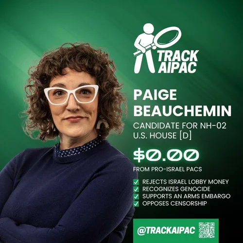 PaigeForNH's tweet photo. When Maggie Goodlander signed the Promise to America, she abandoned New Hampshire's working people to pledge herself to pro-corporate politics.

I take no corporate dark money.  I fight for the working people of New Hampshire, not for billionaires destroying our country. https://t.co/rg0gSYPKyQ