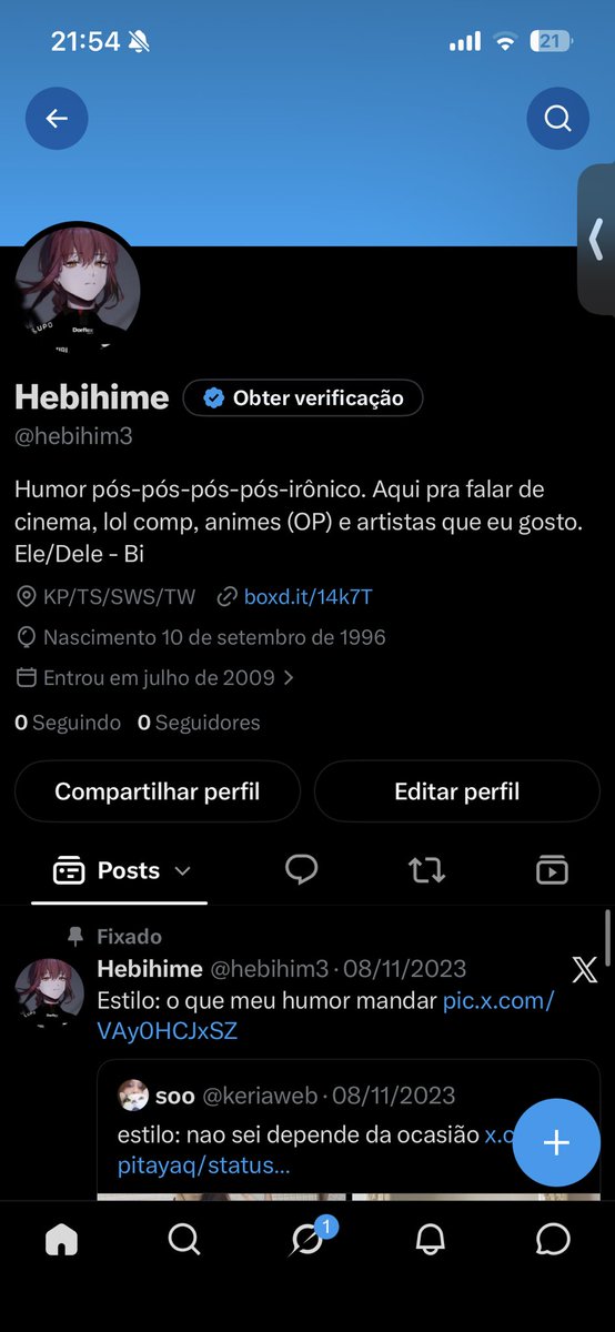Heb1hime_'s tweet photo. O desgr4ç4d0 do E*** M*** tentou me silenciar e suspendeu pra sempre minha conta antiga, estou tentando recuperar meus mutuals e a rede legal de acompanhar assuntos que eu tinha então vou deixar esse Tweet fixado por um tempo!! https://t.co/5J2ZwgA6dY