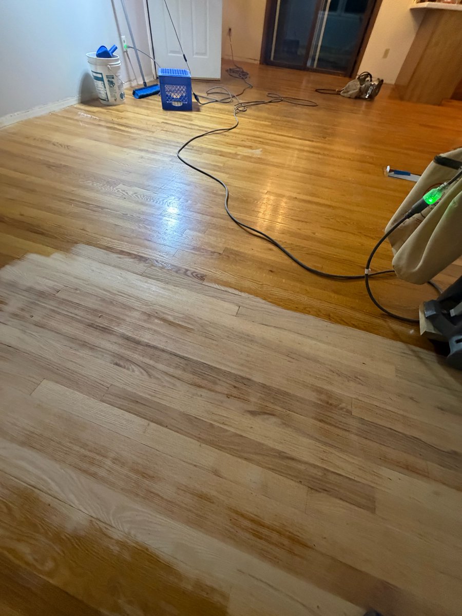 johnacquilano's tweet photo. @RochesterRants Absolutely! I learned a six figure career at 54! AND I am using that ‘side gig’ this week sanding a LR/DR/Kit to the tune of $3000 for about 12 hrs of work…I just got home from the initial cut…finish going on tomorrow night! 

You can do it!! 🙏💰💵👍 https://t.co/MFQS0hrYLd
