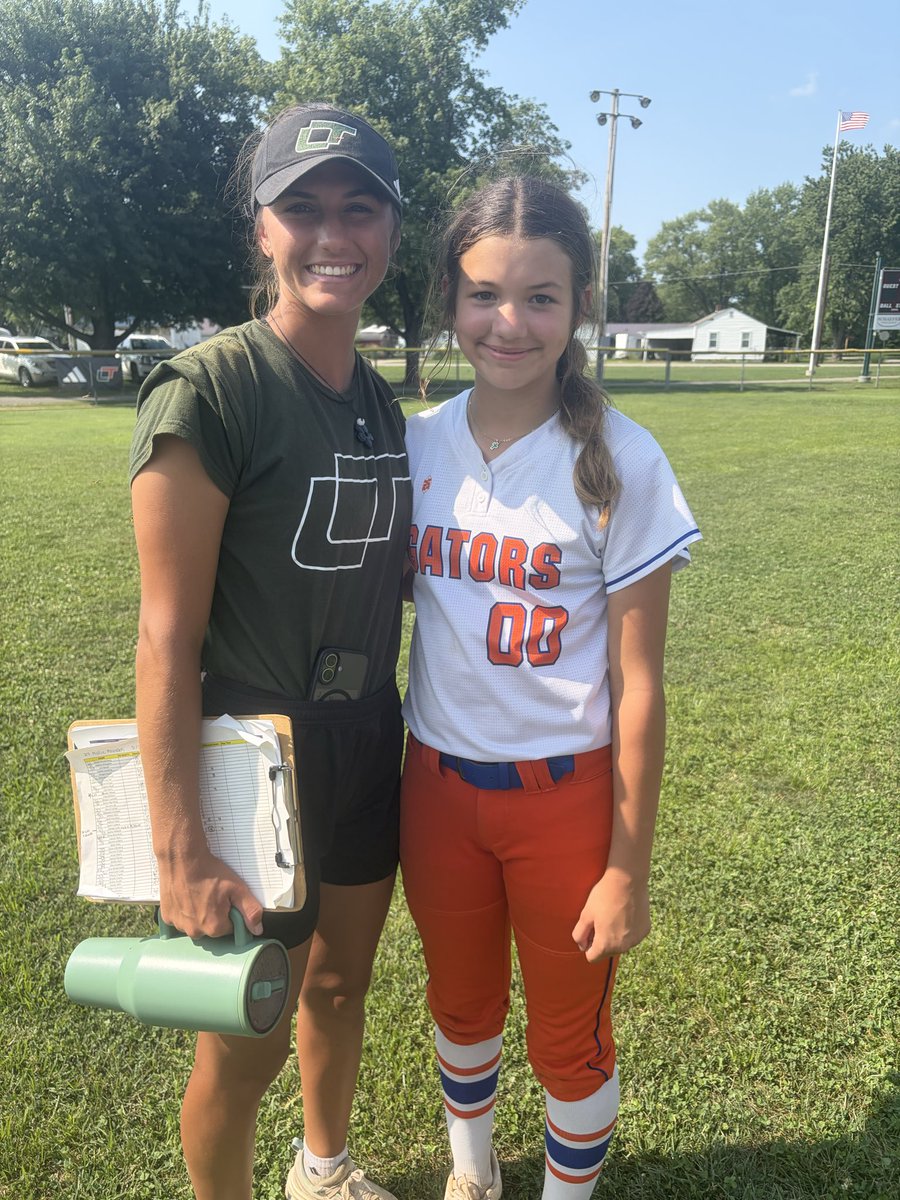 PaigeHickman00's tweet photo. Had a blast competing and learning at the @LTCSoftball prospect camp today! Thank you Coach Eva Richardson for the awesome feedback and instructions!  Happy to hit 52 on the radar gun during evaluations @coachevar https://t.co/HhGqSDvhMA