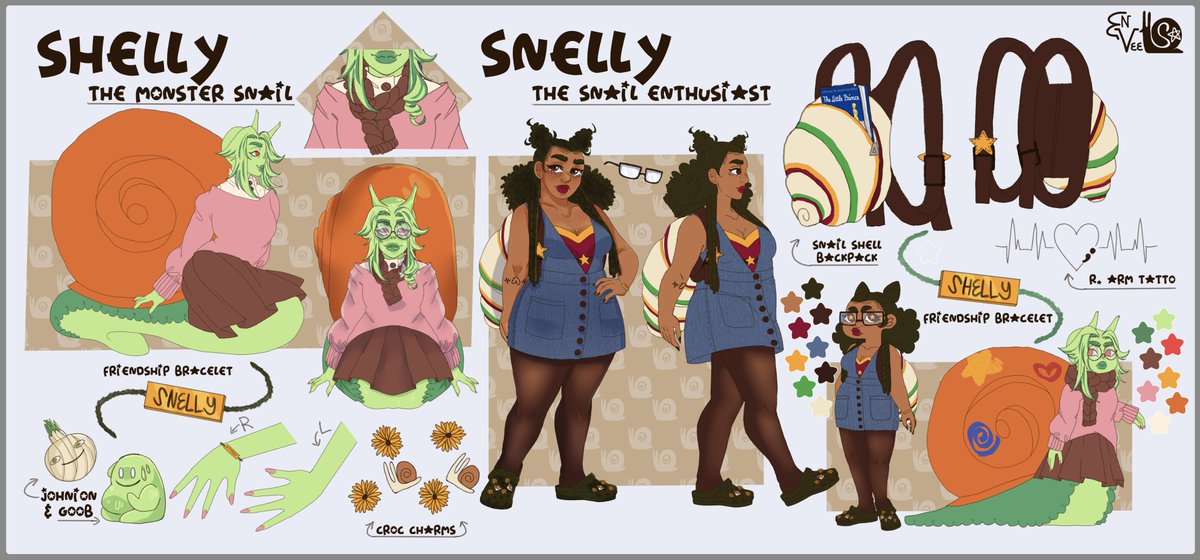enVEEso's tweet photo. @tsukinariii Howdy! I'm Snelly. https://t.co/JpV7IvxUVq