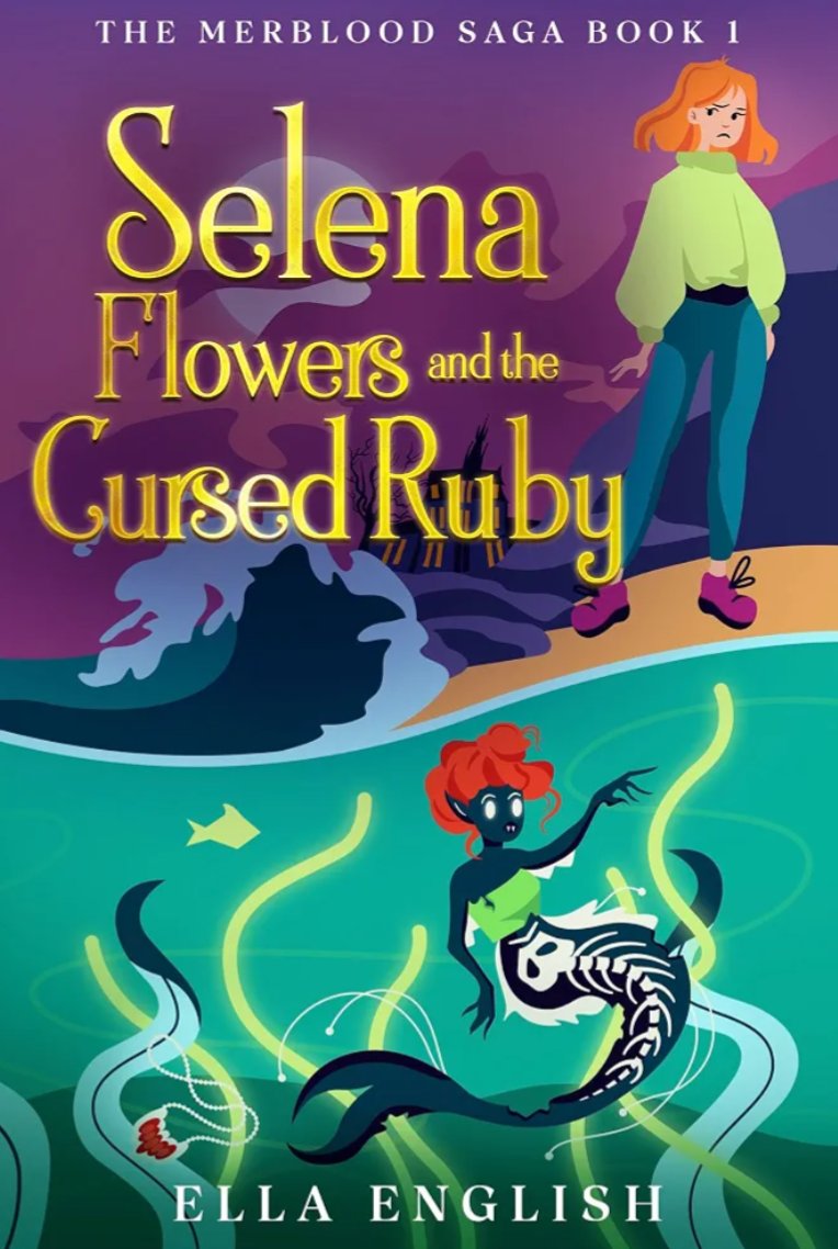 AuthorElla1's tweet photo. @lhallwriter 𝗦𝗘𝗟𝗘𝗡𝗔 𝗙𝗟𝗢𝗪𝗘𝗥𝗦 𝗔𝗡𝗗 𝗧𝗛𝗘 𝗖𝗨𝗥𝗦𝗘𝗗 𝗥𝗨𝗕𝗬 🧟‍♀️🧜‍♀️

A zombie mermaid just bit her mom. Now Selena's racing against time to find the cursed ruby necklace before mom turns undead 💀🩸

📖 https://t.co/XBz0vPMLfn

#YAFantasy #KidLit #MiddleGrade #MermaidBooks https://t.co/c5a1d13QUO