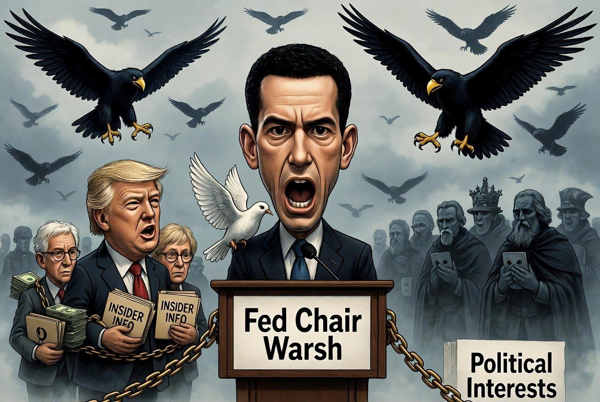 WildeE51960's tweet photo. Throughout history, great figures conceal their true intentions. Walsh’s relentless hawkish rhetoric hides an invisible dove. Trump’s priority is shielding his family’s unchecked use of insider information from accountability, making the binding of political interests paramount. https://t.co/LezYNwZmQH