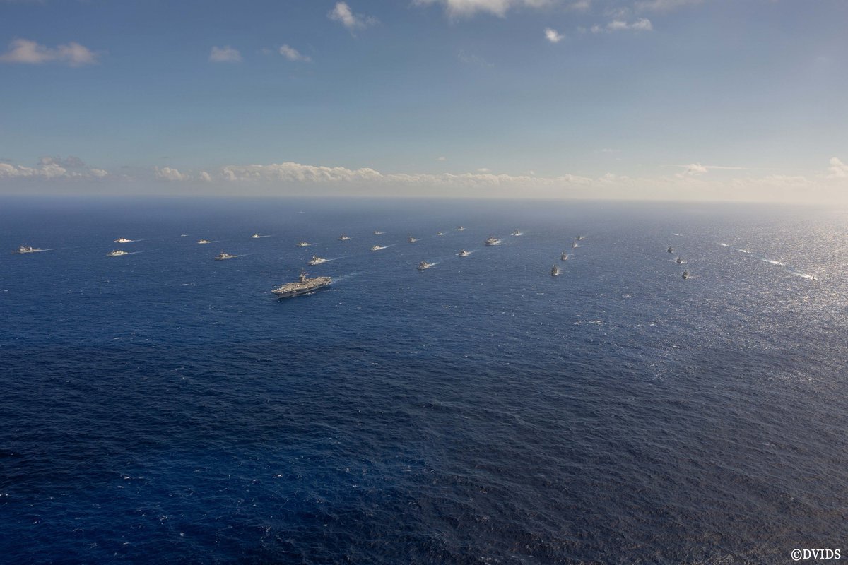 JMSDF_PAO's tweet photo. 【#RIMPAC2026】
波間に並ぶ、世界の艦艇
RIMPAC2026を通して、#海上自衛隊 は、同盟国・同志国との連携強化に取り組んでいます⚓🌎🤝
#IPD26 #RIMPAC26 @RimofthePacific https://t.co/PUKRrrgnW8