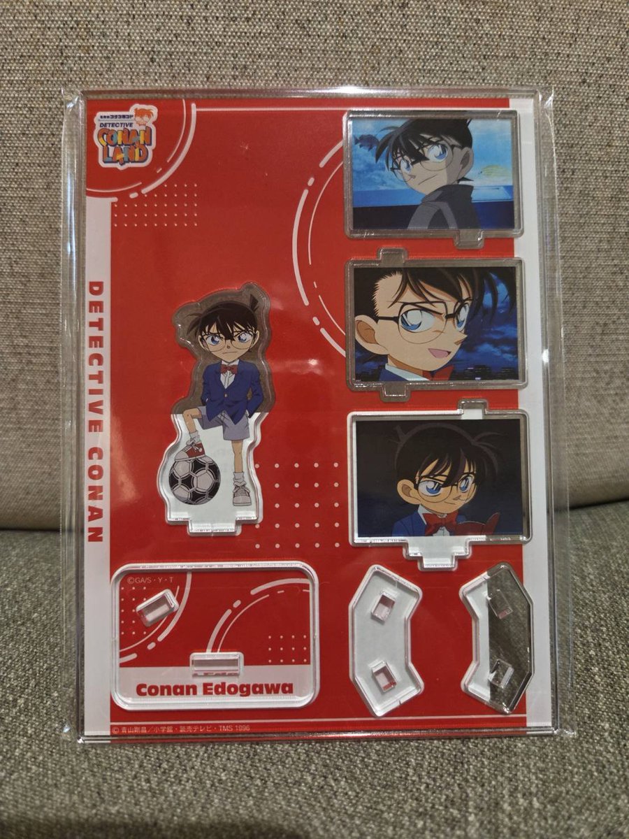 akizakura_uraka's tweet photo. 【交換】名探偵コナン コナンランド ロッカーくじ アクリルスタンド アクスタ 2026

譲）松田陣平 毛利小五郎 工藤新一 江戸川コナン
求）萩原研二 諸伏景光 諸伏高明 各1

・コナンは8/3以降の発送となります
・松田は小五郎含めた3:3のみ
・初回お取引ツイフィ必読 https://t.co/zA5J3GLOfJ