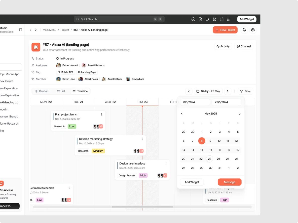 vektorastudio's tweet photo. Dashboard Timeline https://t.co/npc5D9X4Dr