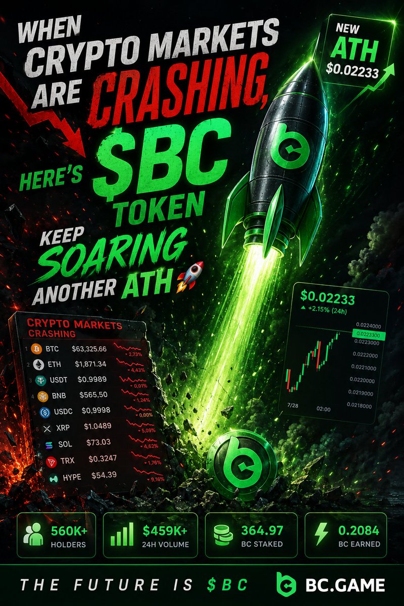 NTSzxc's tweet photo. @bcgame @Naimul557788 @dadedidonats09 @akber12112 @YASHKHAN9942340 @BCEngineX @bcgame Another day another ATH $BC Token LFG! 🚀🚀🚀 https://t.co/mYYIawS6Cw