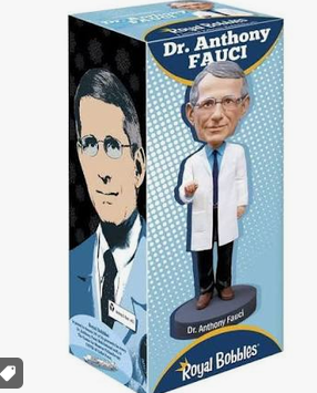 No1GoldStandard's tweet photo. @OneBadDude_ They are still collecting Fauci Bobble Heads. https://t.co/IhRfKIZrDL