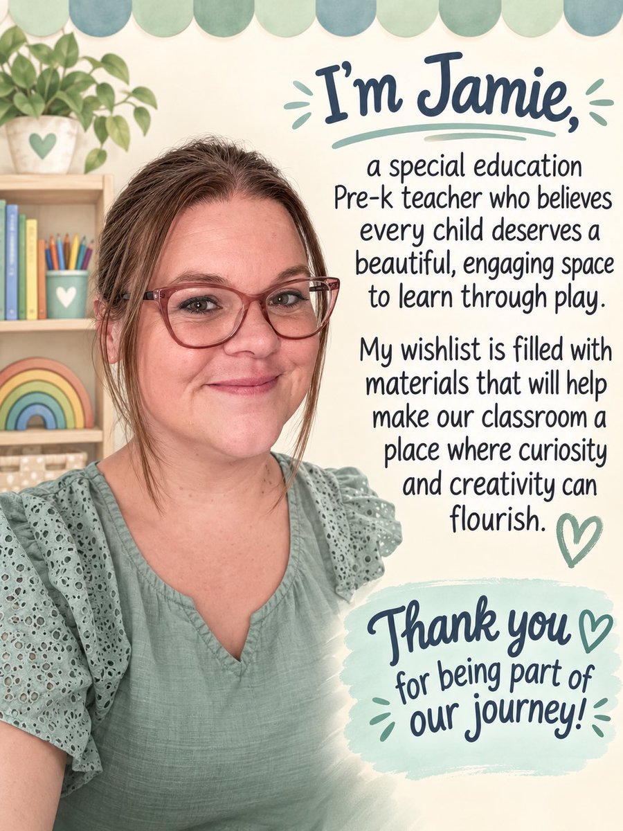 JamieLeeHagan's tweet photo. @JohnLegere Yay, congrats! I love seeing your posts everyday to see who the lucky educators are. I’m still hoping for a miracle here. I’m heading into my 15th year teaching special education pre-K in Lakeland FL. #johnclearmylist https://t.co/9WUbJScpAf https://t.co/vSOsthY3pK