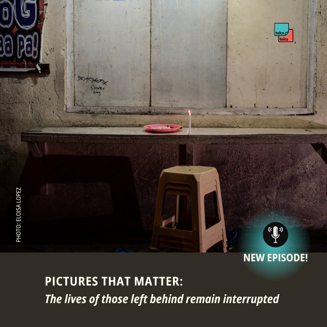 TekaTekaPod's tweet photo. Listen to award-winning photojournalist Eloisa Lopez close out "Pictures that matter" with the image she keeps returning to—and why.
🎧 https://t.co/YiaDkqYC0c | https://t.co/Fyi03MCE8K
📺 https://t.co/ARPdhW0bzH https://t.co/ce7cxlh1zk