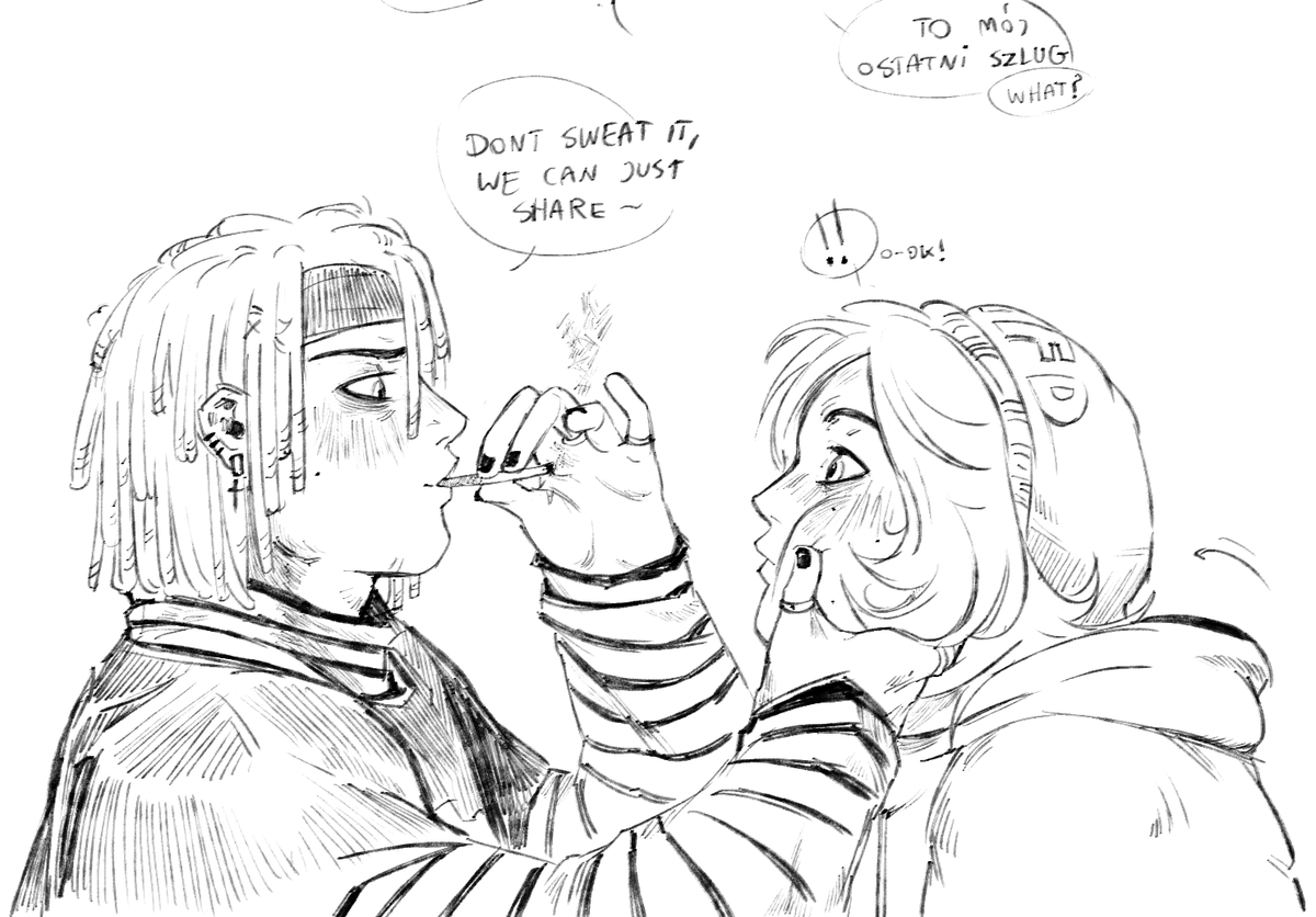 Raz0rBladeee's tweet photo. boję się ludzi którzy tak nie mieli
#naukosick (fastt au shotgunning sketch before sleep) https://t.co/MfizKu18E0