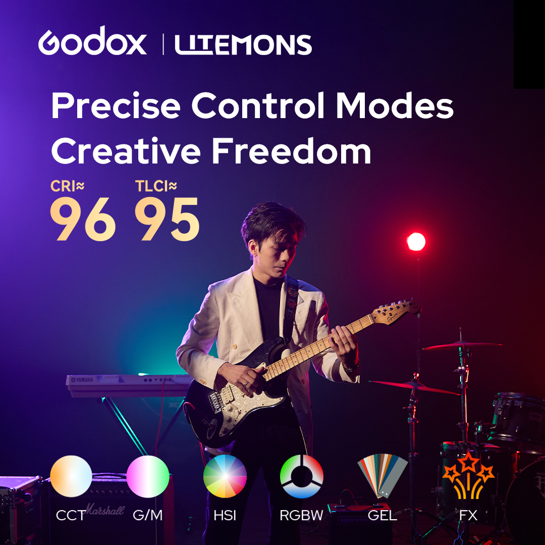 GodoxGlobal's tweet photo. Meet the Godox Litemons LE RGB Series! ⭐ Power Meets Full Color.

Your next commercial setup starts here.

Link in our bio.

#godox #godoxlighting #godoxLITEMONS #LITEMONS #LE200R #LE300R #LE600R #filmmaking #videography #cinematography https://t.co/LdwmQHwfP6