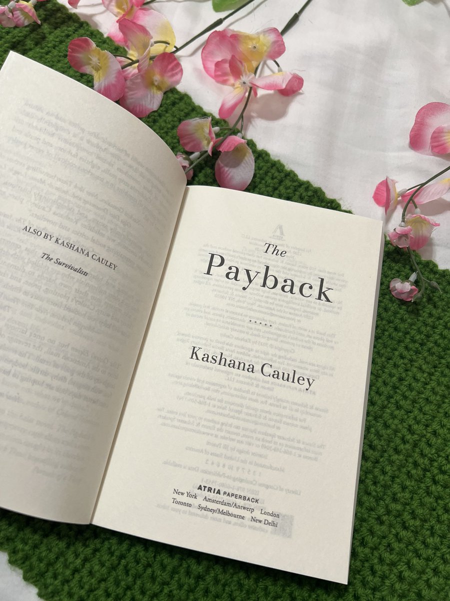 howusefulitis's tweet photo. Thank you @AtriaBooks #thepayback #atriabooks #atriapartner #book #literaryfiction #BookLovers #BookAddict #bookish #BookReaders #bookphoto #BookRecommendation https://t.co/lNnvLJl5xU
