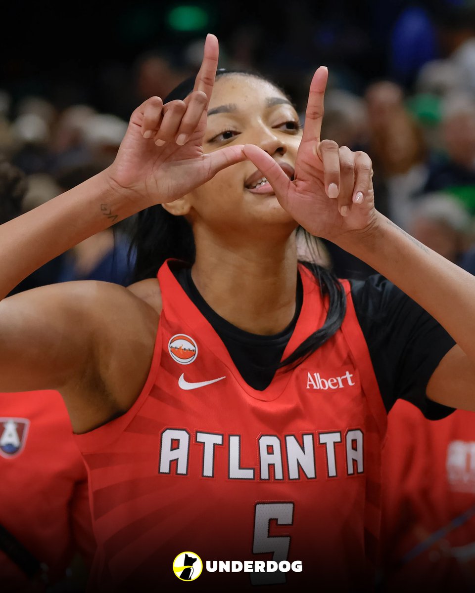 UnderdogWNBA's tweet photo. Angel Reese in win vs. Wings:

22 PTS
12 REB
4 AST
4 STL
9-18 FG https://t.co/7lsRsMNujJ