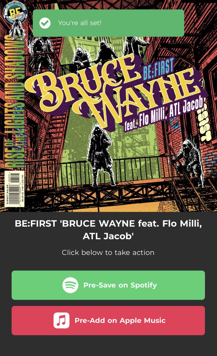 ppgr_0326_bill's tweet photo. 教えてもらって行ってきました！！
BRUCE WAYNE feat. Flo Milli, ATL Jacob
のプレアド・プレセーブ！！！

リンクが公式から出てないので皆さんも回してくださいー！！！

https://t.co/KMoZdNwh1R https://t.co/8fJ3L1p8Xq