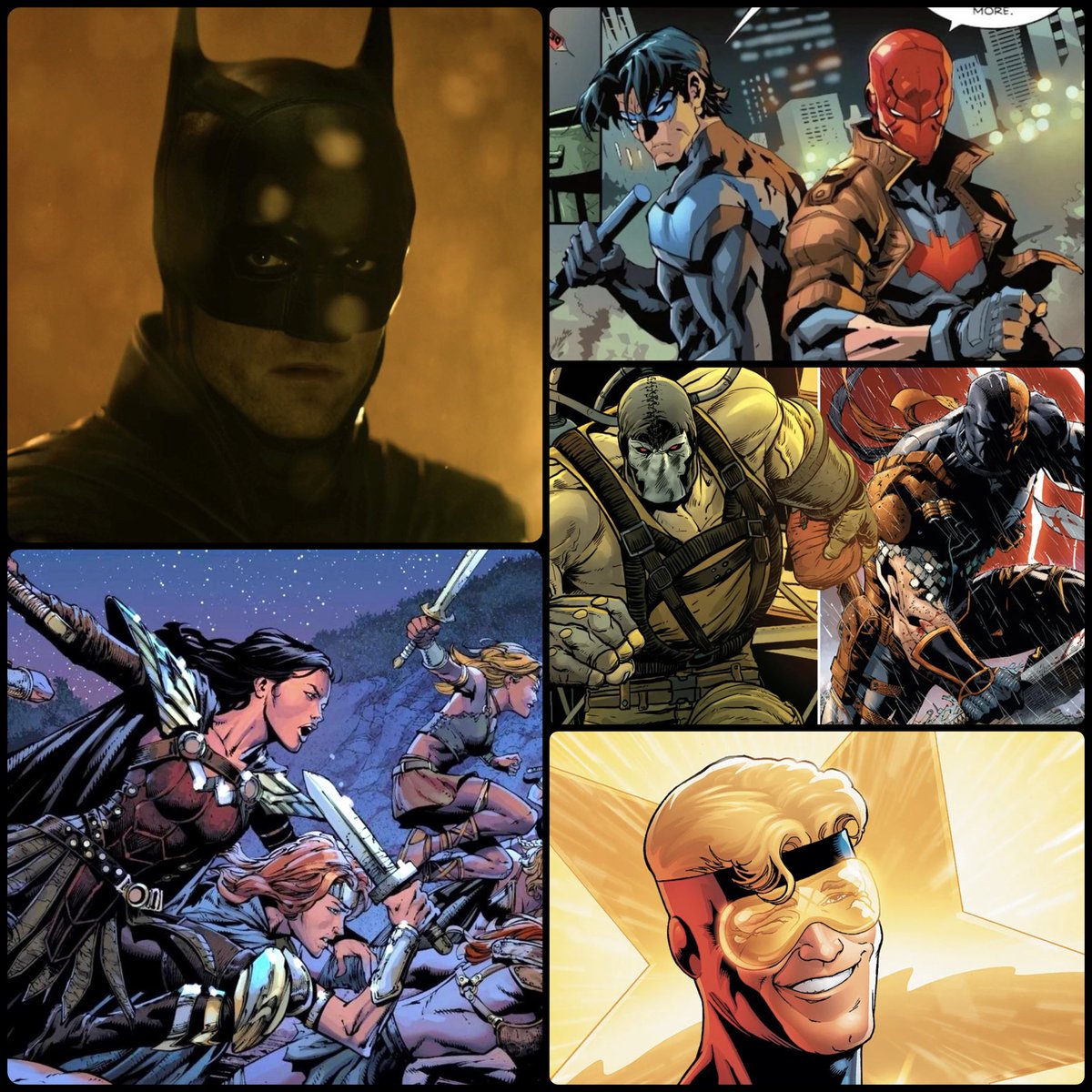 DCdaily's tweet photo. What I think will release in 2028 for DC:

• The Batman Part II (Confirmed)
• Dynamic Duo (Confirmed)
• Deathstroke &amp; Bane
• Paradise Lost
• Booster Gold https://t.co/RQgcZQWtFR