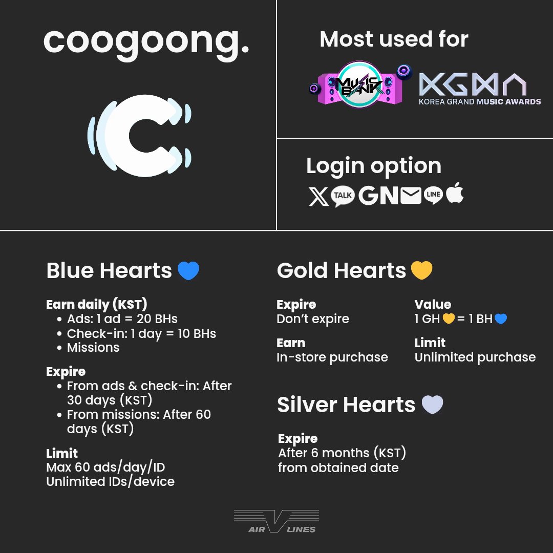 WayV_Airline's tweet photo. 📂 𝚆𝚊𝚢𝚅 𝙰𝚒𝚛𝚕𝚒𝚗𝚎𝚜
└📁 Guidelines #VoteforWayV
   └📁 Coogoong

More details: https://t.co/f6ITcDidaf https://t.co/sIBvb4g0va