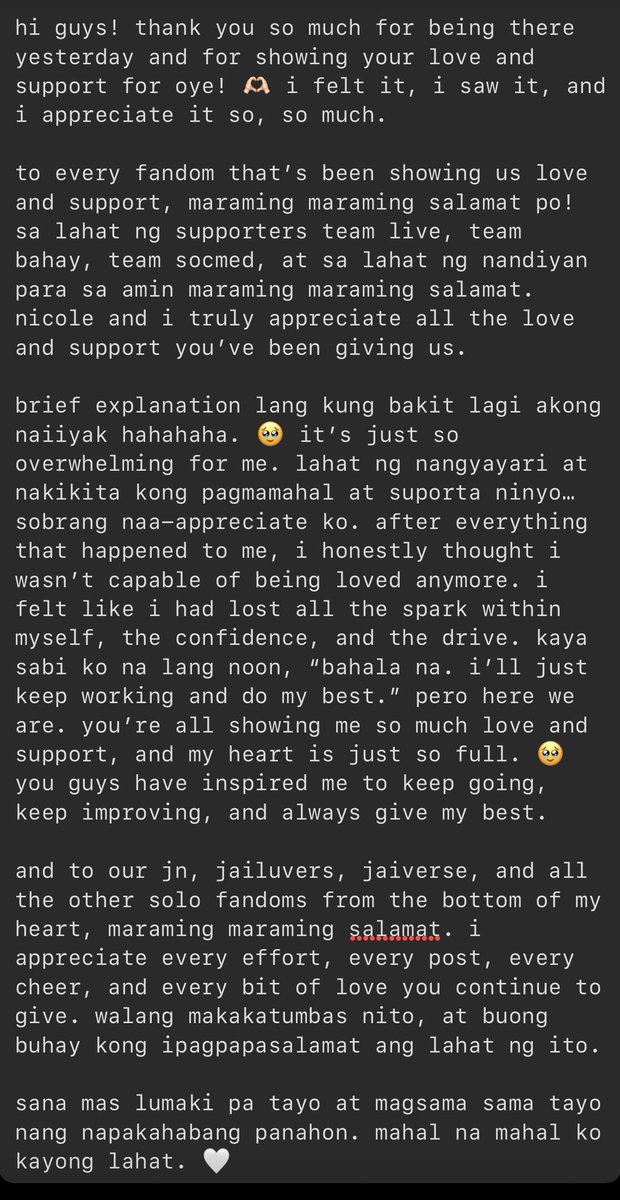 thejairusaquino's tweet photo. thank you.. thank you so much 🥹🫶🏻 https://t.co/ubUvK8Hi1m