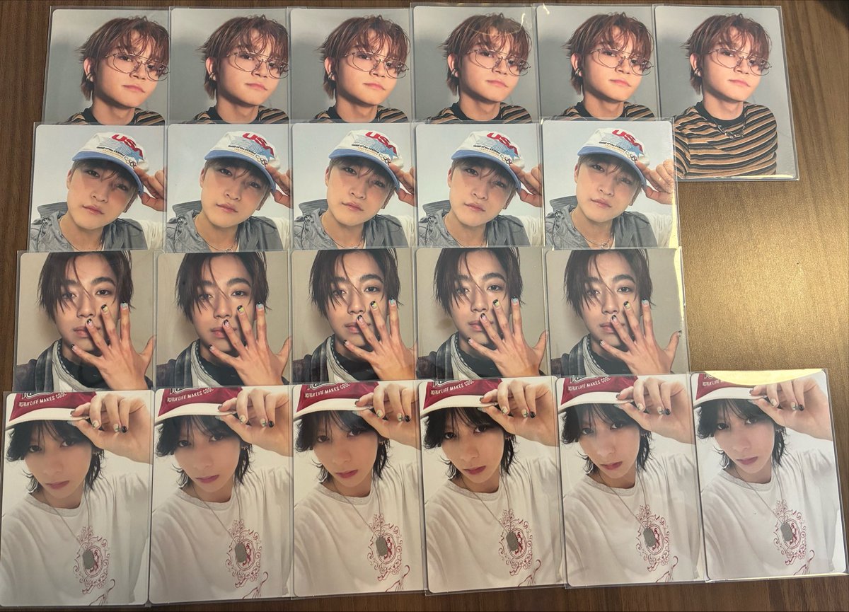 61bmsg's tweet photo. 求 RUI 同種
譲 画像
横浜アリーナでの手渡しの方優先
#STARGLOW交換 #BMSG交換 #STARGLOW譲 https://t.co/2uHtUHu979