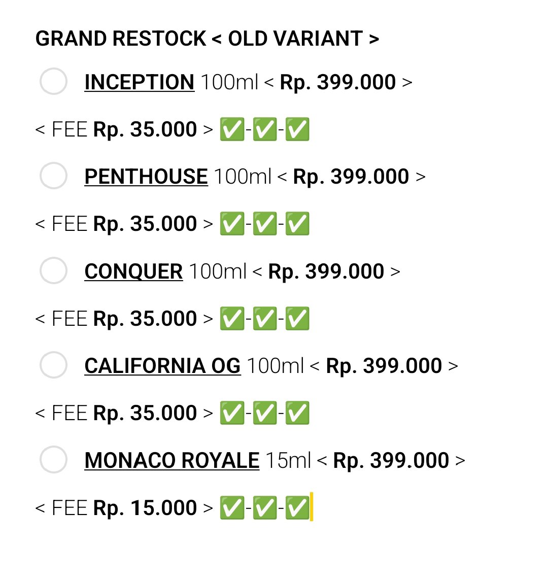 bearrywx's tweet photo. Berikut untuk detail harga-fee ..🌸

sudah include all fee Jastip, packing, dan admin ya~ tinggal duduk manis dirumah tunggu paket sampaii gak perlu datang pagi pagii dan antri panjang deh!😆 https://t.co/1L08gPPNdp