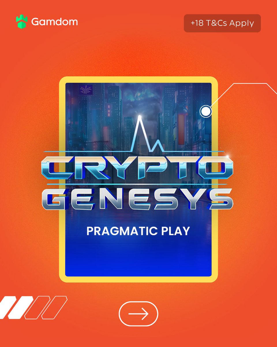 GamdomID's tweet photo. Pagii King Indo!
🤖 Masa depan dimulai dari sini.

⚡ Siap memasuki era baru? Mainkan Crypto Genesys sekarang di Gamdom. #bokepindo #gamdom https://t.co/uZ2mflsz1y