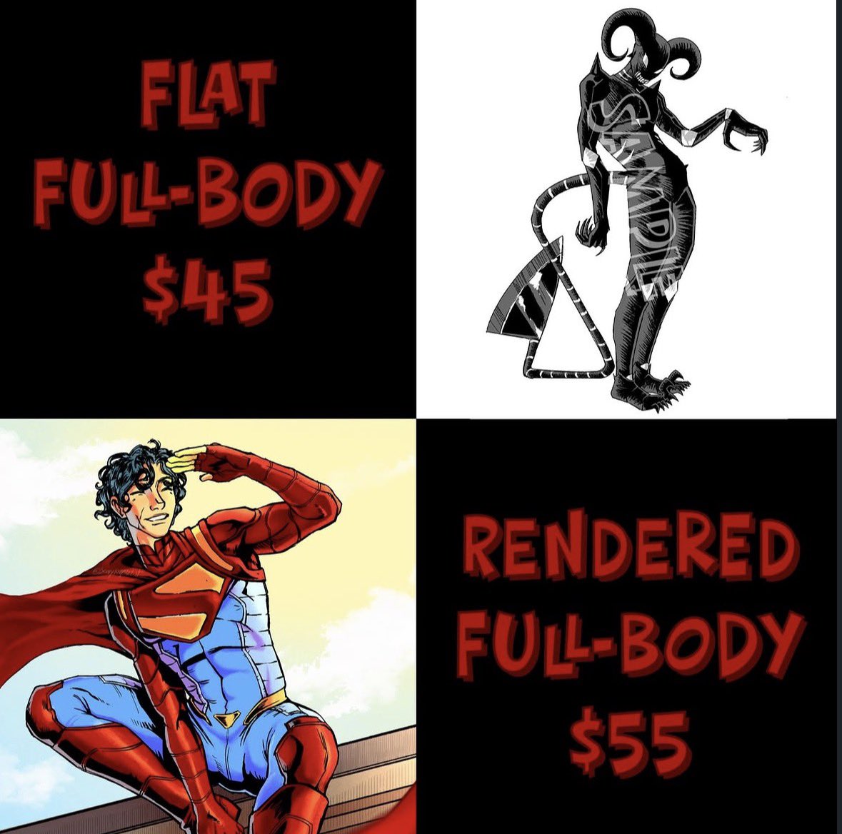slickdeuceson's tweet photo. Updated my commissions! 
I will draw light blood, ship art, armor and furries, etc!!! https://t.co/8RRnyoHiL5