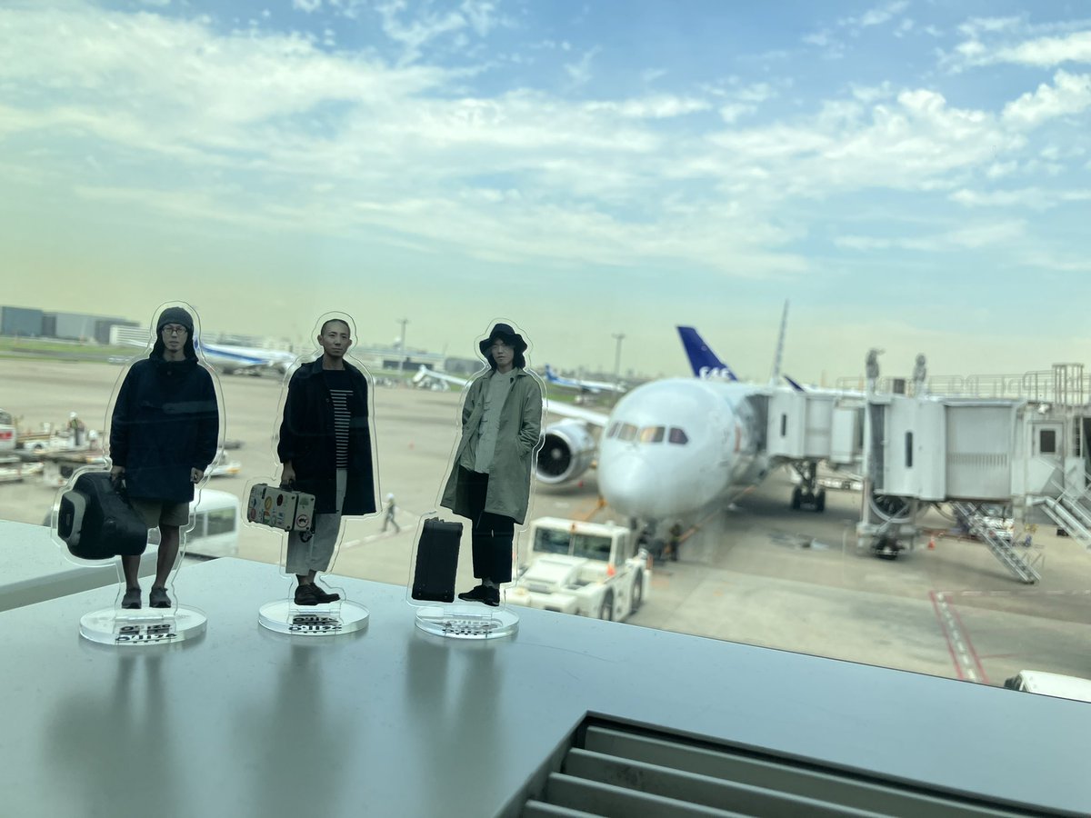 o_jizo's tweet photo. Off to 🇺🇸！

O'Jizo北米ツアー、はじまりました。 https://t.co/PKxJbSt3OJ
