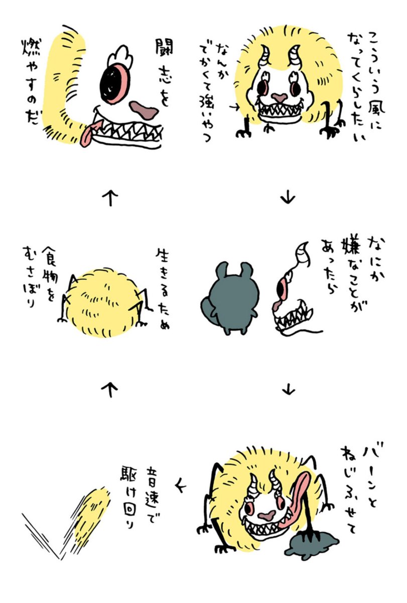tehutehuhirari's tweet photo. 私がモモンガを好きなのは（作者のふたつの「こういう風になってくらしたい」という動機から考えるに）モモンガはちいかわという世界の根幹をなす価値観から生まれた忌み子だからであって、クズがクズのまま生きることを嬉しがってるからじゃないですからね。 https://t.co/aCG7CGlkM3